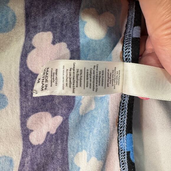 LuLaRoe Women's sz Medium Mickey Mouse Short Sleeve T-shirt Top Multi-color - Picture 4 of 6